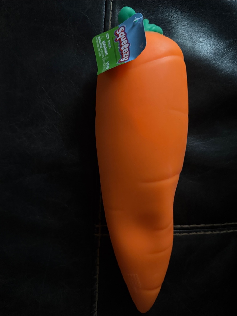 New Squeeezy Carrot Sensory Squish Toy